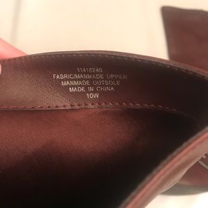 Rare Dark Red Wide Calf Boot